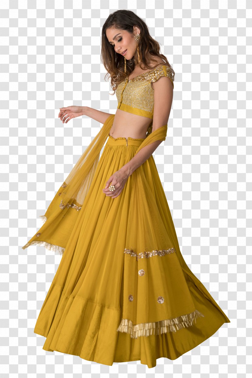 Gown Wedding Dress Sleeve Lehenga Transparent PNG