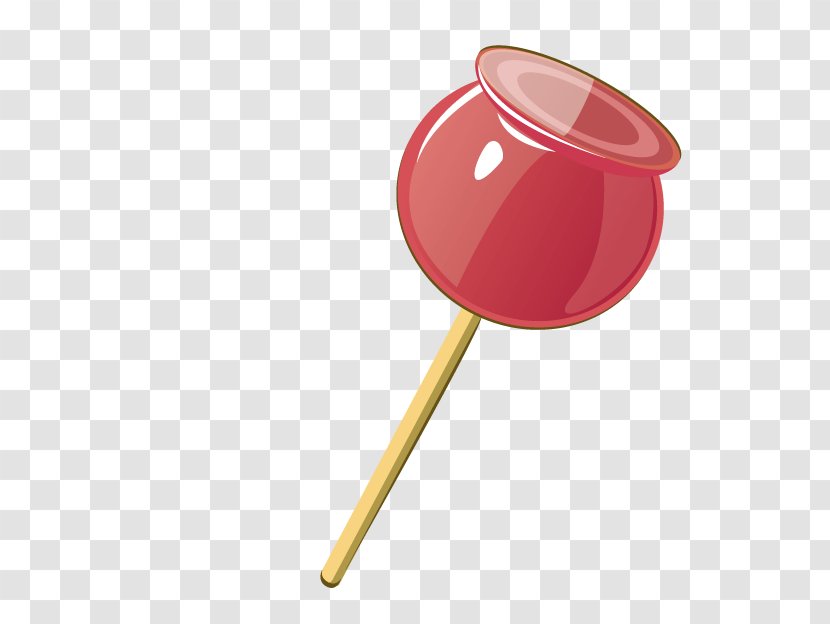 Candy Apple Skewer Illustration - Lollipop Transparent PNG