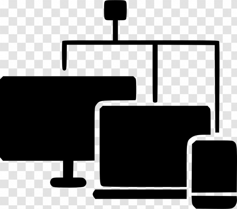 Download Clip Art Computer Network - Laptop - Connected Devices Transparent PNG