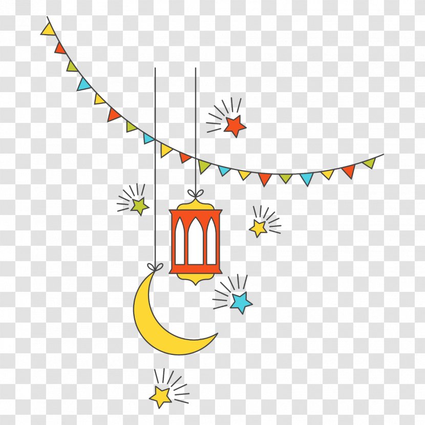 Eid Al-Fitr Ramadan Greeting Islam Muslim - Yellow Transparent PNG