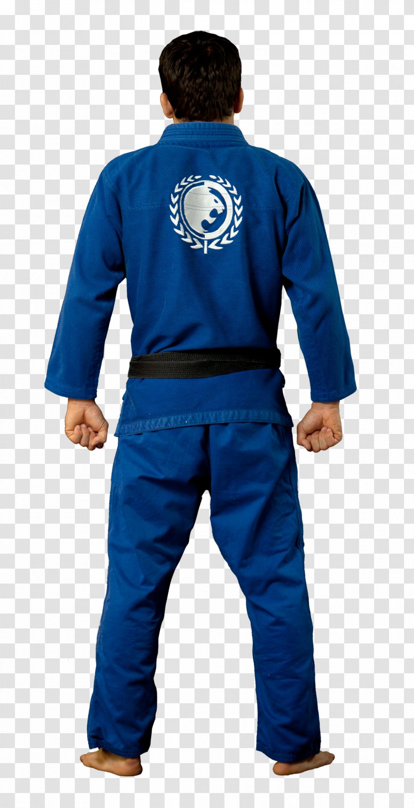 Uniform Costume Sport Brazilian Jiu-jitsu Gi - Electric Blue Transparent PNG