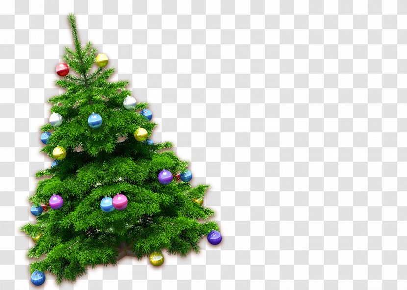 Christmas Tree High-definition Television - HD Free Matting Material Transparent PNG