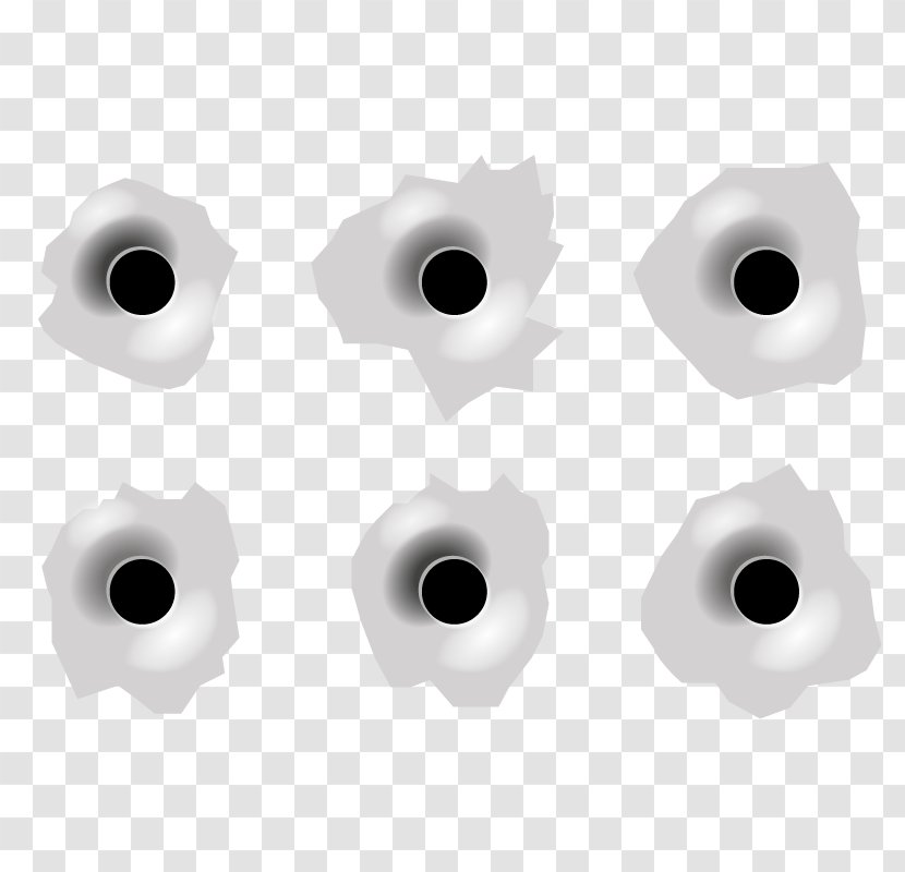 Gunshot - Holes - Hardware Accessory Transparent PNG