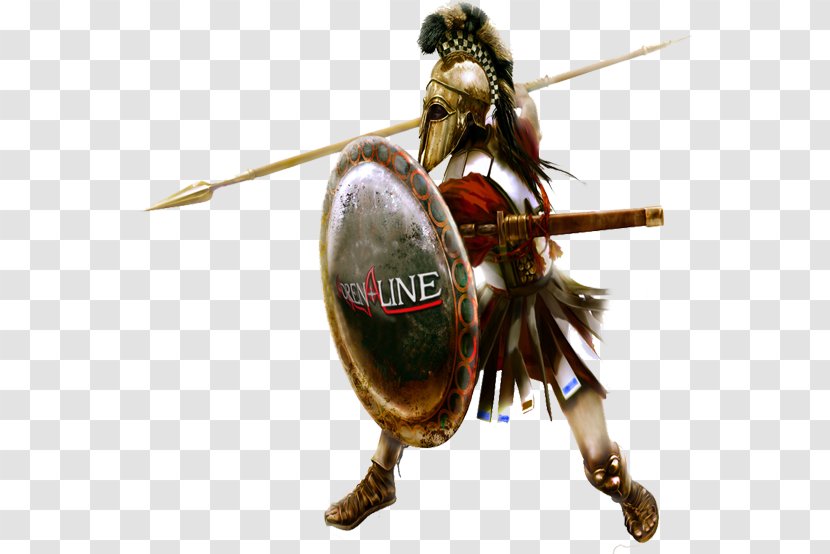 Spartan Army Ancient Greece Battle Of Marathon Hoplite - Warrior Transparent PNG