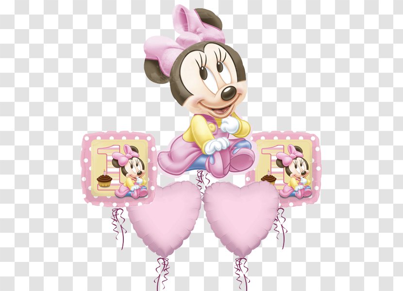 Minnie Mouse Mickey Balloon Party Baby Shower - Walt Disney Company Transparent PNG