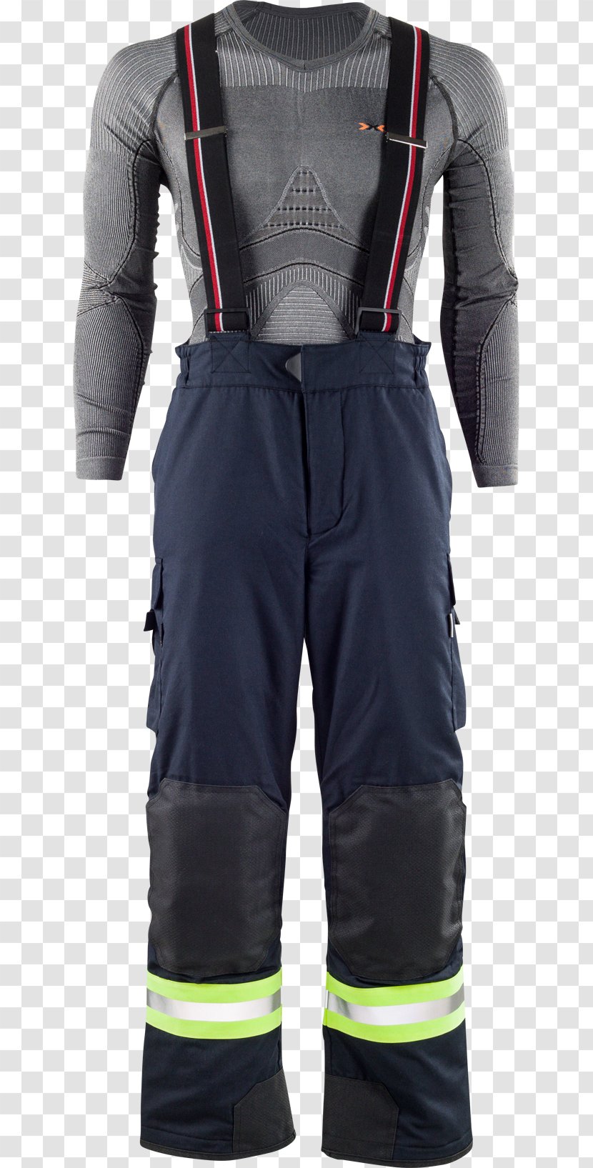 Pants Fire Department Clothing Motorcycle Personal Protective Equipment Hose - Firefighter Transparent PNG