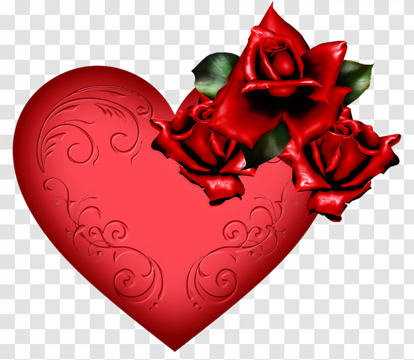 Flower Heart Valentines Day Transparent PNG