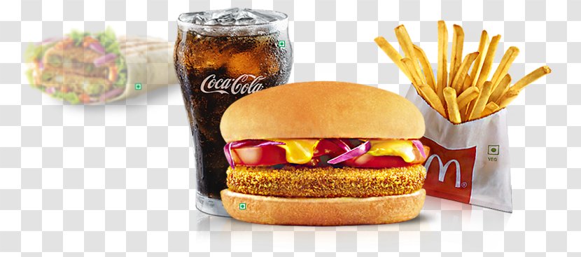 Cheeseburger Fast Food McDonald's Breakfast Sandwich Junk - Slider - SOUTH INDIAN FOODS Transparent PNG