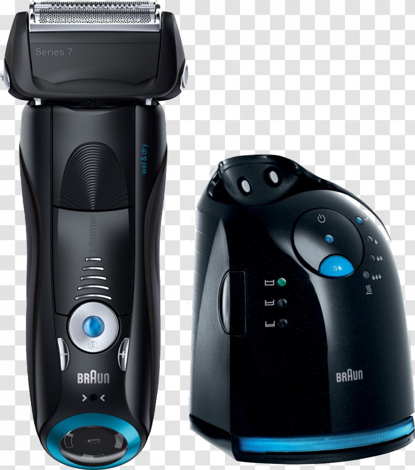 Electric Razors & Hair Trimmers Braun Series 7 740s-7 Wet&Dry Shaving - Electronics - Razor Transparent PNG