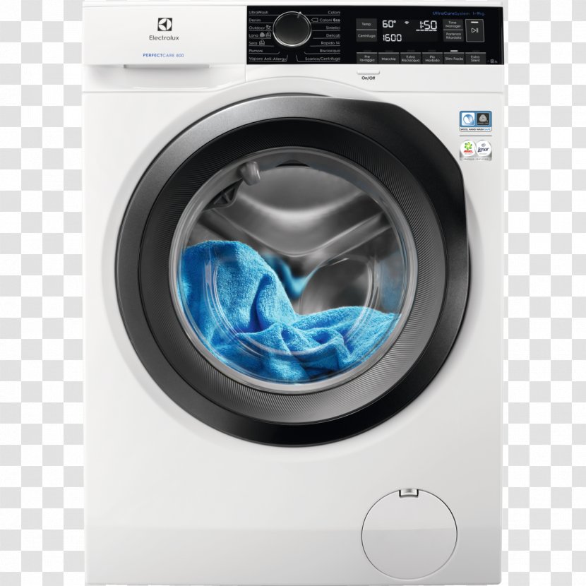 Washing Machines Laundry Detergent Fabric Softener Electrolux Machine Cm. 60 Capacity 6 Kg - Major Appliance - Dish Transparent PNG