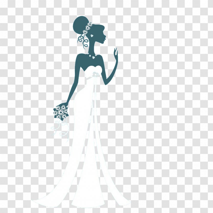 Wedding Cake Bride Dress Bridal Shower - Party Transparent PNG