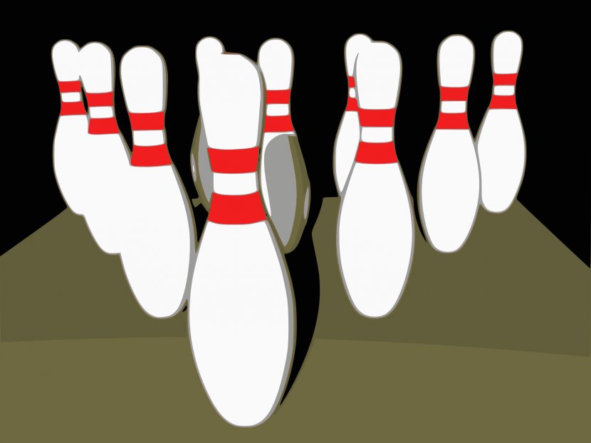 Bowling Pin Skittles Ten-pin Clip Art - Finger Transparent PNG