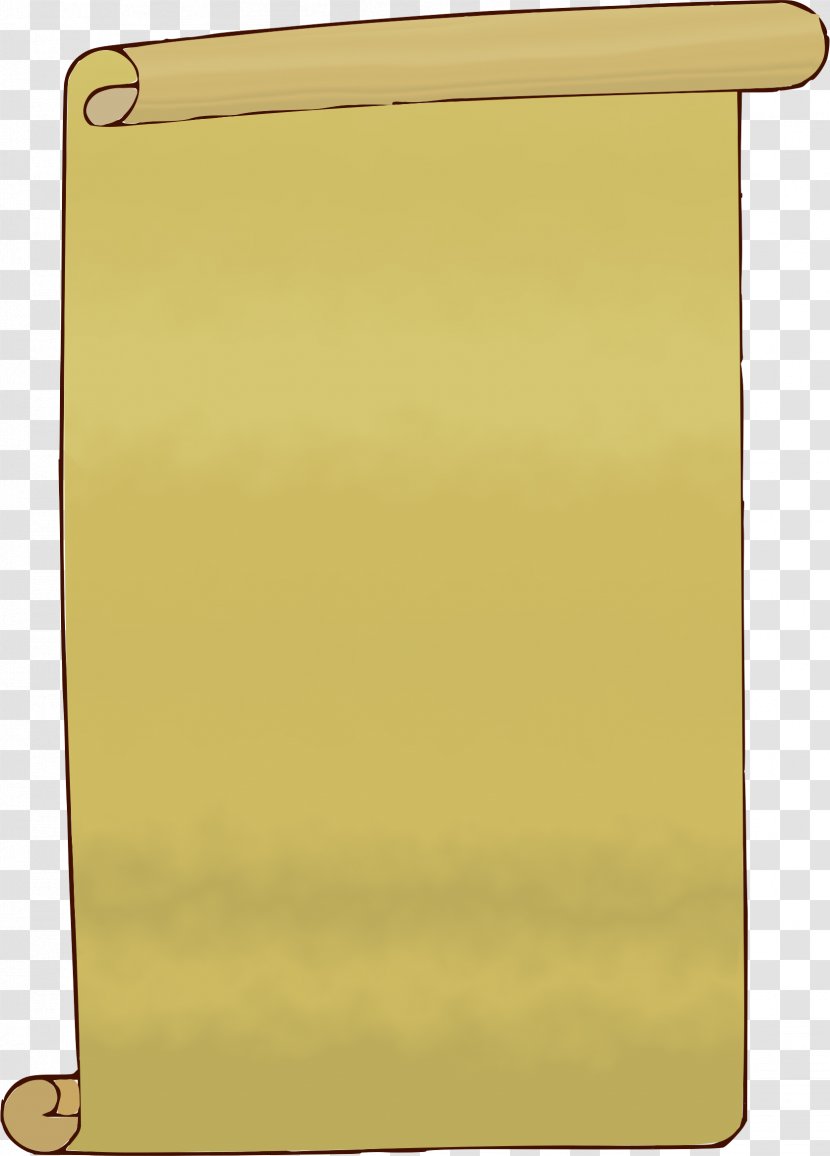 Paper Handscroll Drawing - Parchment - Scroll Transparent PNG