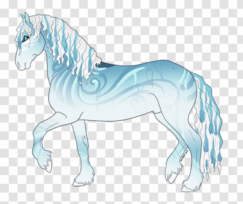 Mane Mustang Stallion Pack Animal Halter - Mythical Creature Transparent PNG