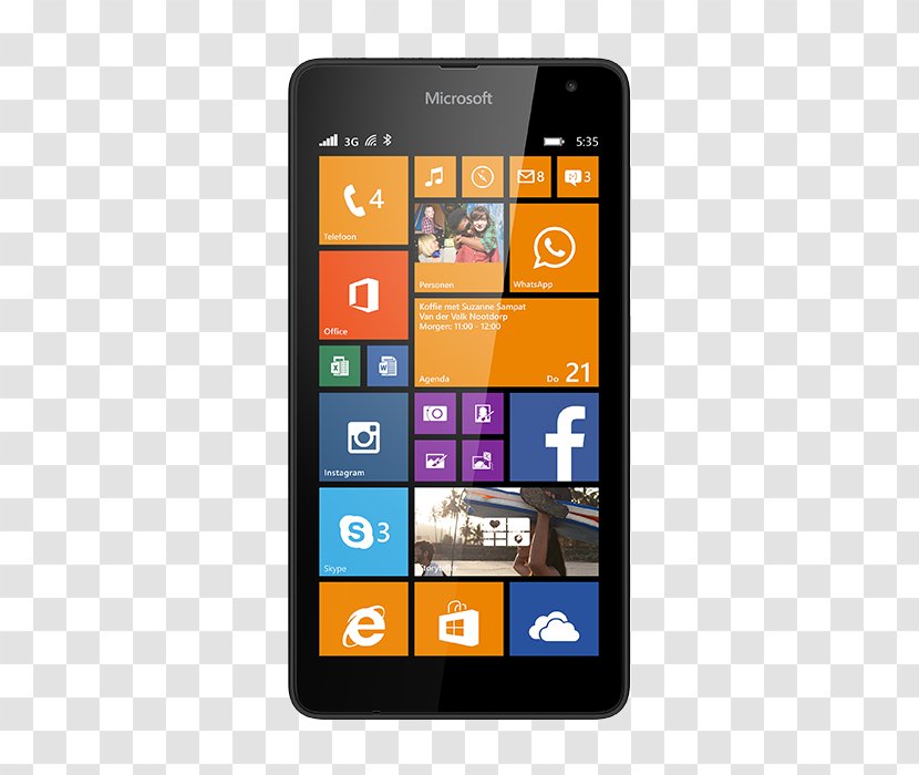Smartphone Feature Phone Microsoft Lumia 640 Telephone Nokia Transparent PNG