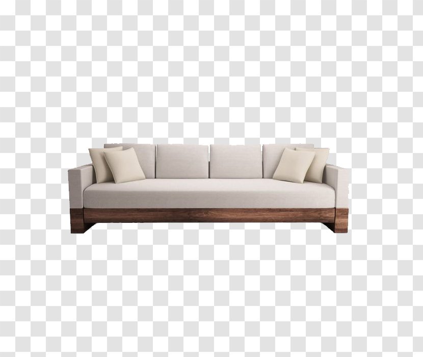 Couch Furniture Chair Living Room Sofa Bed - Hardwood - Modern Fabric Transparent PNG