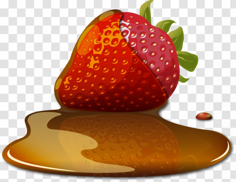Gelatin Dessert Fruit Preserves Strawberry Erdbeerkonfitxfcre - Cake - Jam Vector Transparent PNG