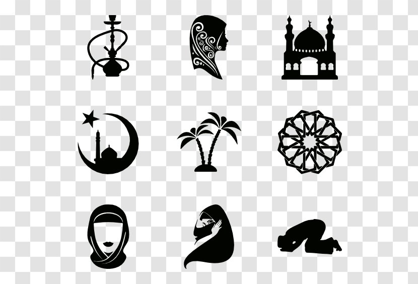 Islamic Geometric Patterns Symbols Of Islam Clip Art - Arabic Calligraphy Transparent PNG
