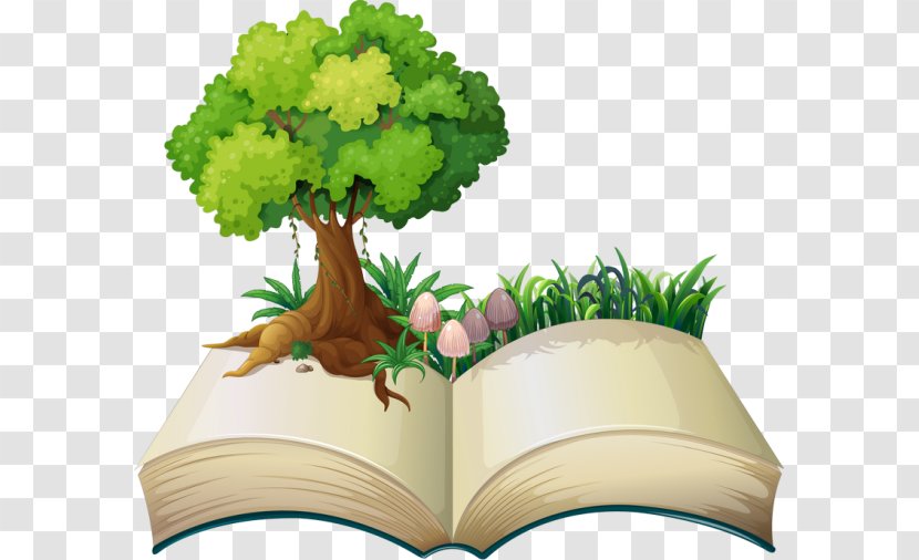 Book Illustration Clip Art - Plant Transparent PNG