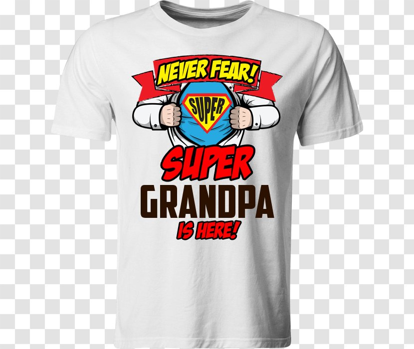 T-shirt Father's Day Gift - Bluza - Grandma Grandpa Transparent PNG