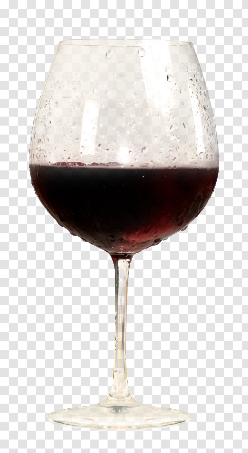 Wine Cocktail Glass Champagne - Red Transparent PNG