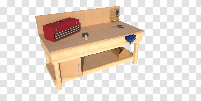 Table Workbench Woodworking - Sales - Wooden Bench Transparent PNG