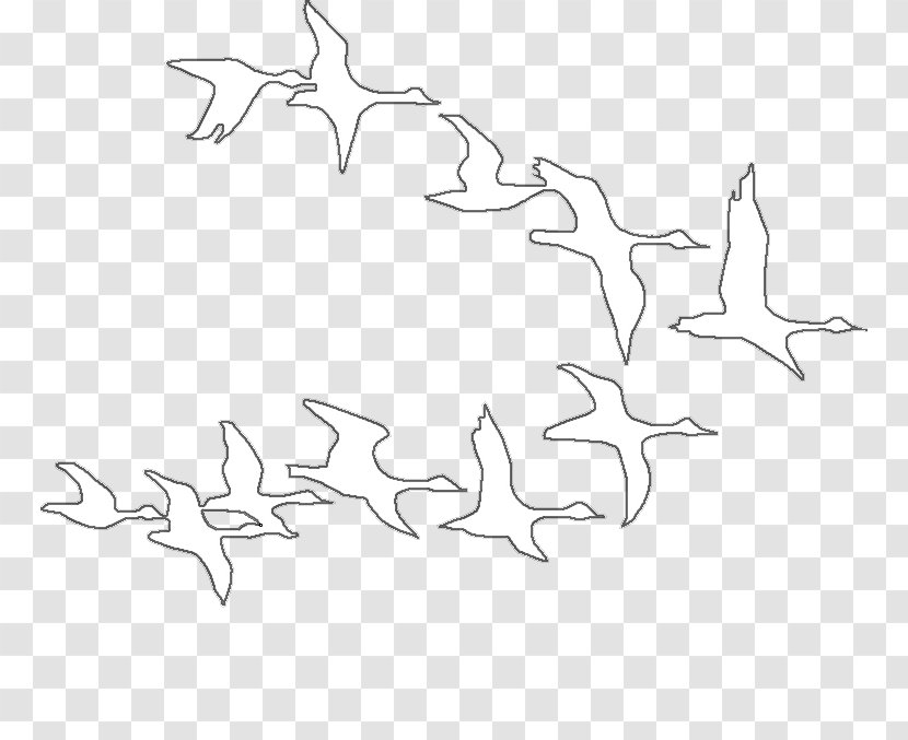 Drawing Line Art White /m/02csf Clip - Tree - Angle Transparent PNG