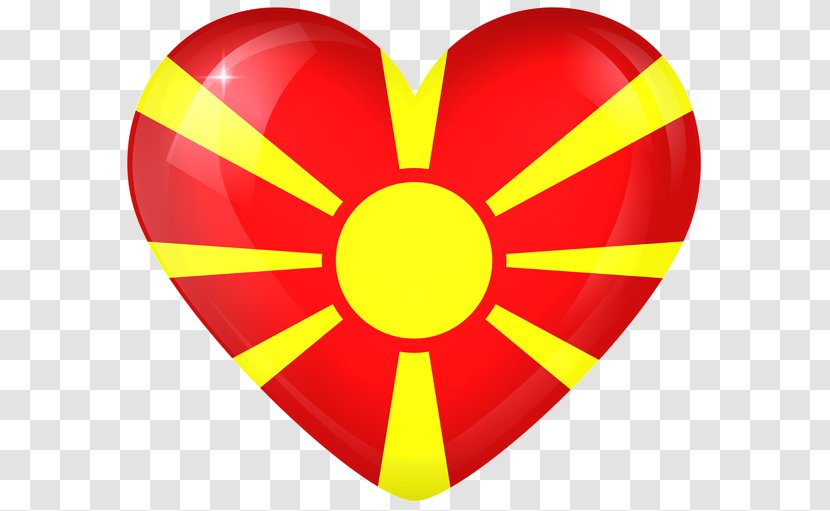Flag Of The Republic Macedonia - Watercolor Transparent PNG