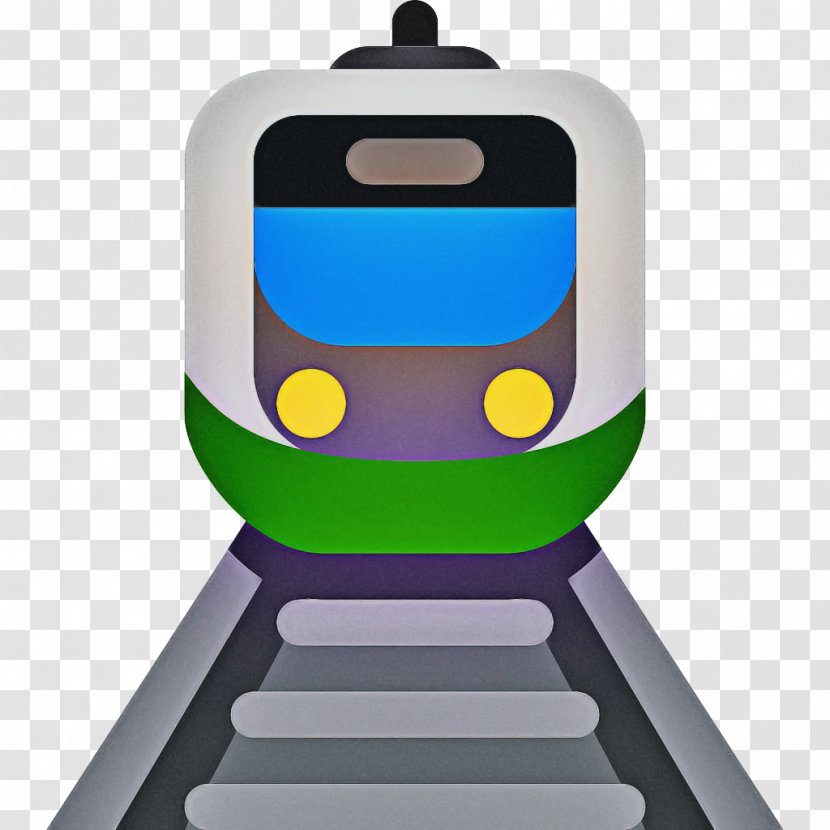 Emoji - Train - Rolling Suitcase Transparent PNG