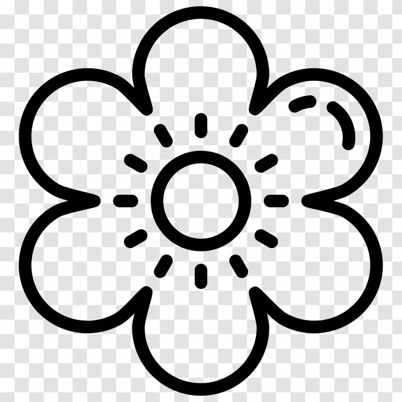 Icon Design - White - Color Sangge Flower Transparent PNG
