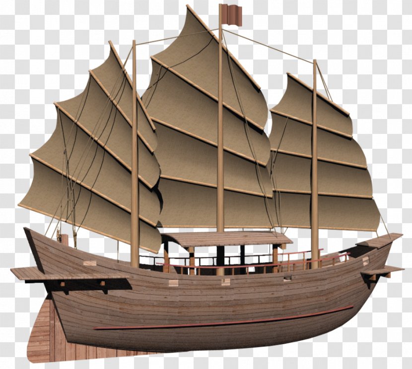 Brigantine Sailing Ship Galleon Caravel - Sloopofwar Transparent PNG