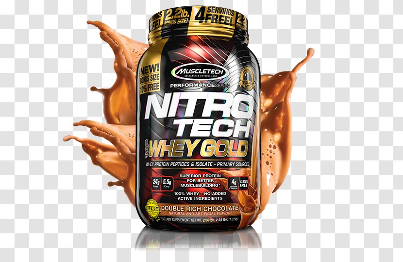 Dietary Supplement Whey Protein Isolate MuscleTech Transparent PNG