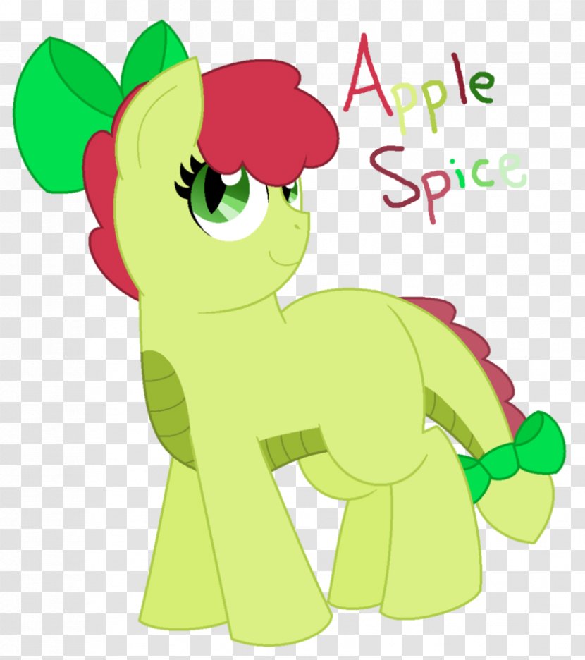 Pony Apple Bloom Illustration Clip Art Horse - Cartoon Transparent PNG