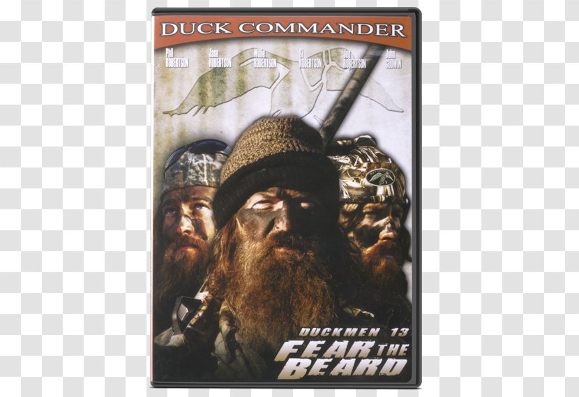 Duck Commander Waterfowl Hunting DVD - Duckman - Beard Man 24 2 1 Transparent PNG