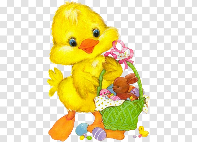 Easter Bunny Chicken Clip Art - Website - Duck Transparent PNG