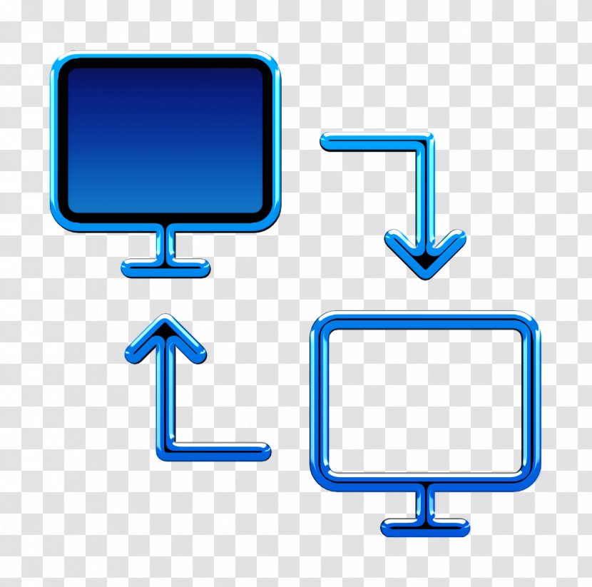 Business Set Icon Transfer - Computer Monitor Transparent PNG