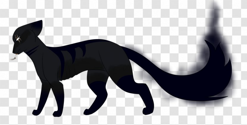 Cat Dog Horse Tail Silhouette Transparent PNG