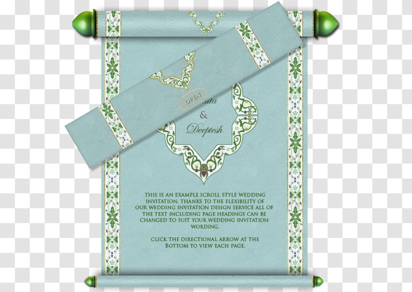 Wedding Invitation Paper Email Scroll - Greeting Note Cards - Card Transparent PNG
