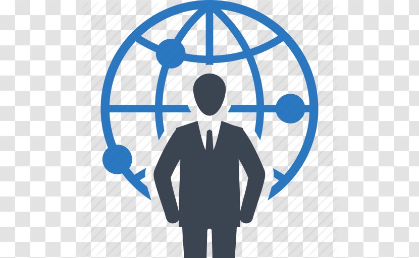 Globe Business Company Iconfinder - Favicon - Global, Businessman Icon Transparent PNG