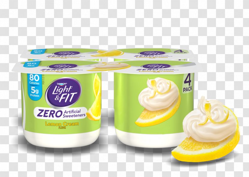 Cream Frozen Yogurt Smoothie Yoghurt Danone - Calorie - Drink Transparent PNG