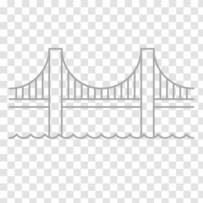 Clip Art Brooklyn Bridge Vector Graphics Golden Gate Drawing - Text - Firebase Transparent PNG