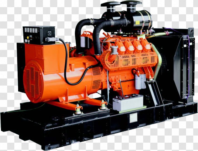 Electric Generator Diesel Engine Power Station Scania AB - Compressor Transparent PNG