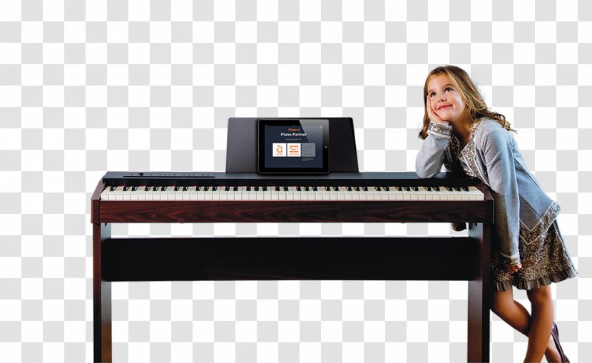 Digital Piano Electric Electronic Keyboard Player Pianet - Cartoon Transparent PNG