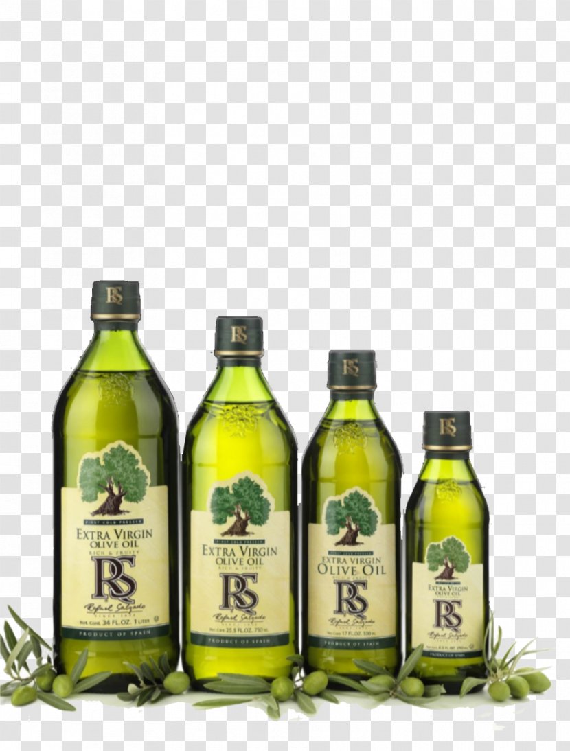 Olive Oil Glass Bottle - Beverage Can Transparent PNG