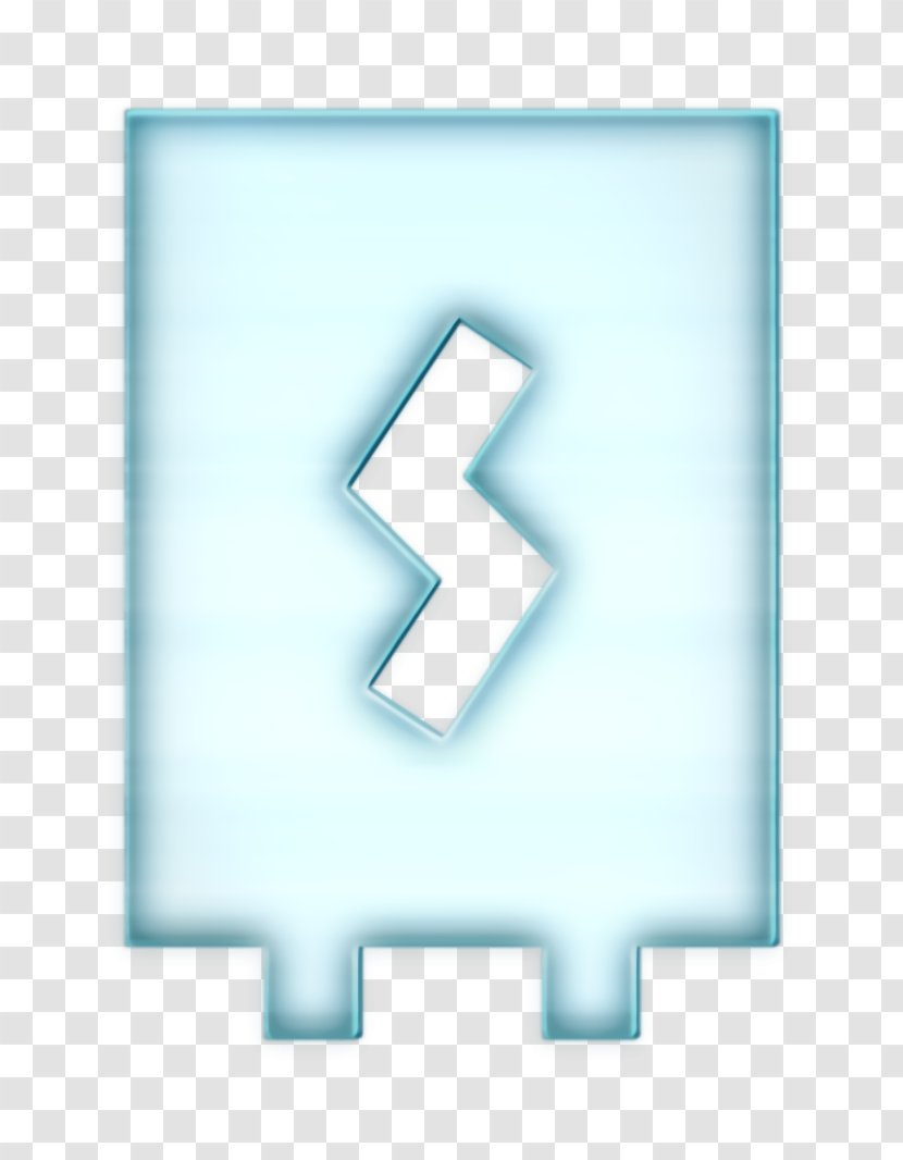 Battery Icon Charging Level - Mobile - Logo Electric Blue Transparent PNG