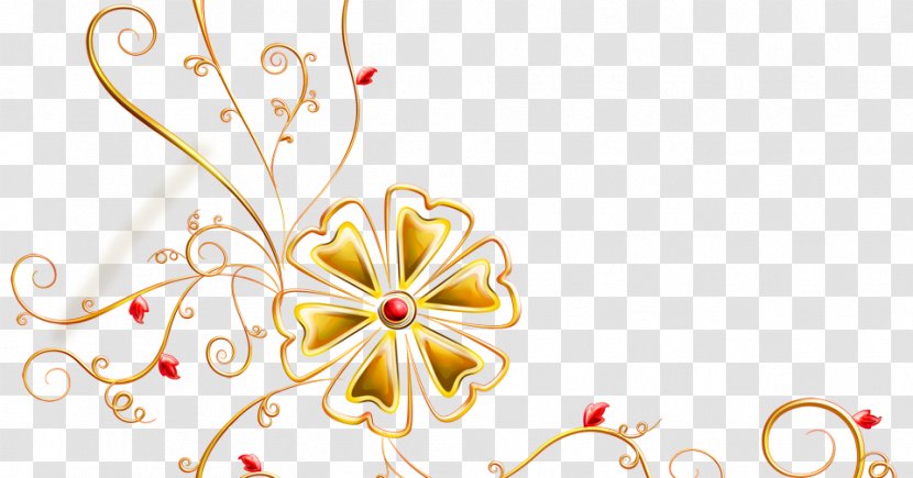 Desktop Wallpaper Flower Clip Art - Decorative Arts - Wedding Ornament Transparent PNG