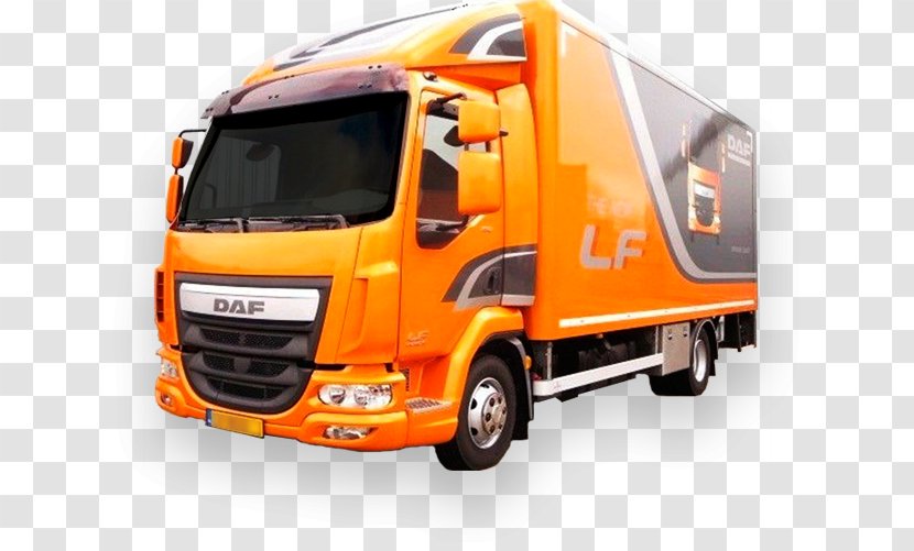 Commercial Vehicle DAF LF Car Trucks León International - Freight Transport Transparent PNG