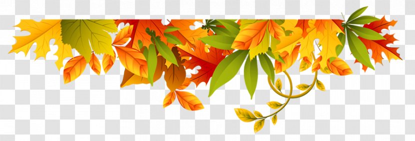 Autumn Clip Art Image Borders And Frames - Yellow - Tenancy Border Transparent PNG