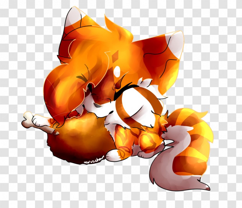 Orange Abstract Background - Art - Tail Claw Transparent PNG