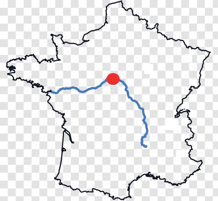 Departments Of France Map L'Héritière De La Nouvelle-France - Heart Transparent PNG